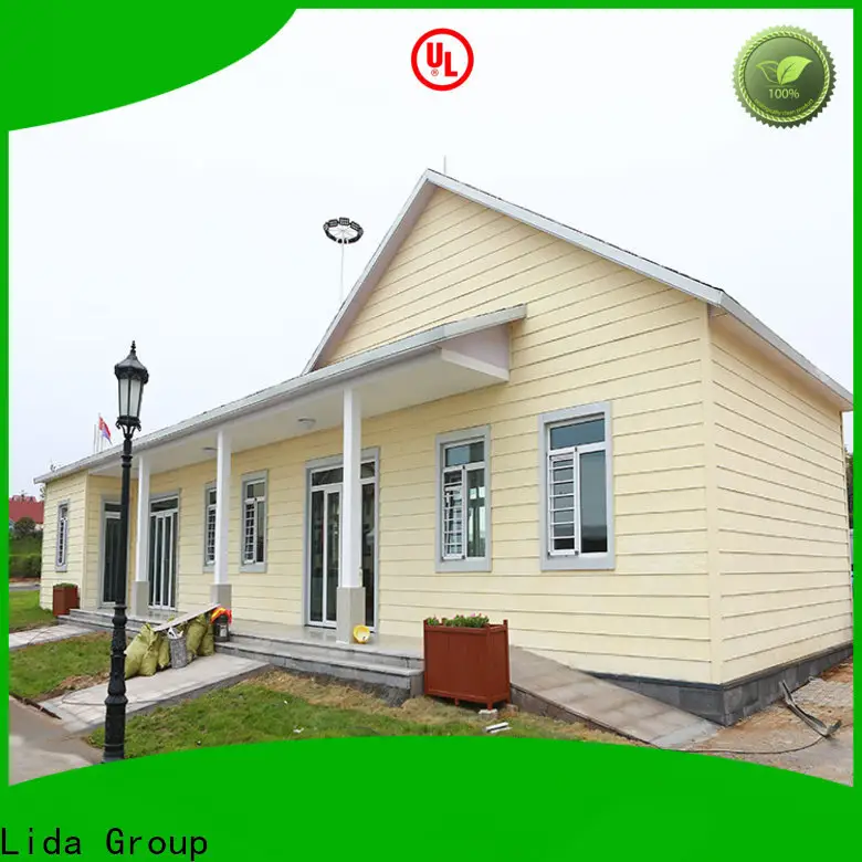 Lida Group High-quality light steel house price shipped to business used as tourist villas 1