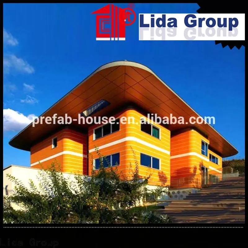 Nuevos proveedores de estructura de acero de China utilizados como villas turísticas. 1