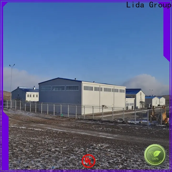 Lida Group diy steel structures shipped to business for green house 1