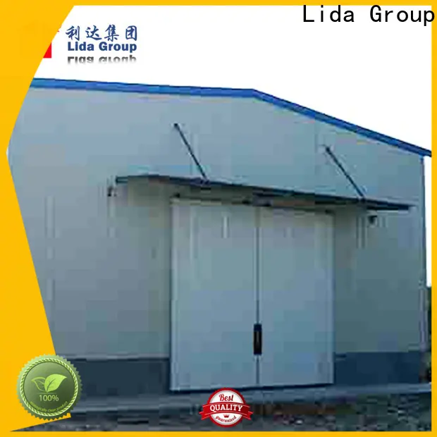Lida Group New prefabricated steel buildings for sale shipped to business for poultry farm 1
