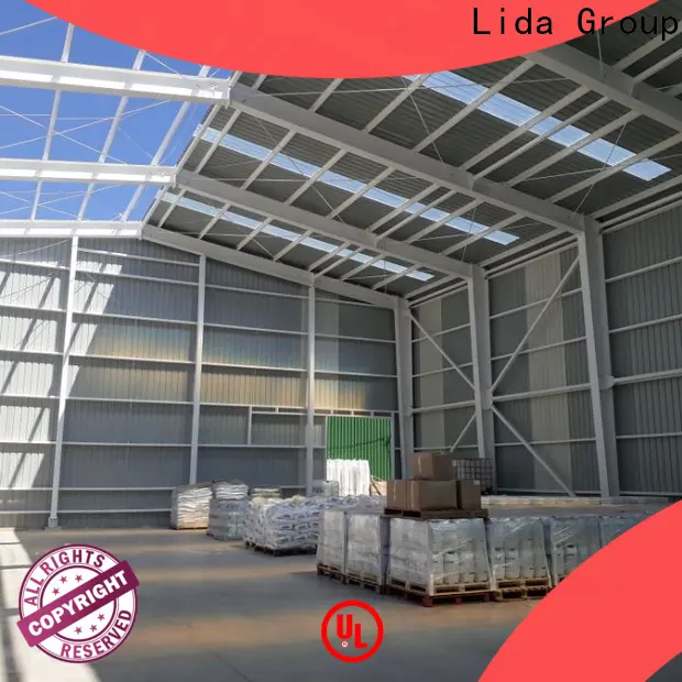 Lida Group Latest civil steel structure factory used as apartment buildings 1
