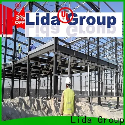 Lida Group prefab metal warehouse Supply used as airport terminal and hangar 1