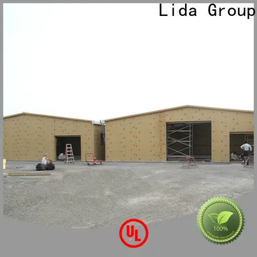 Lida Group steel workshop building shipped to business used as poultry farm 1