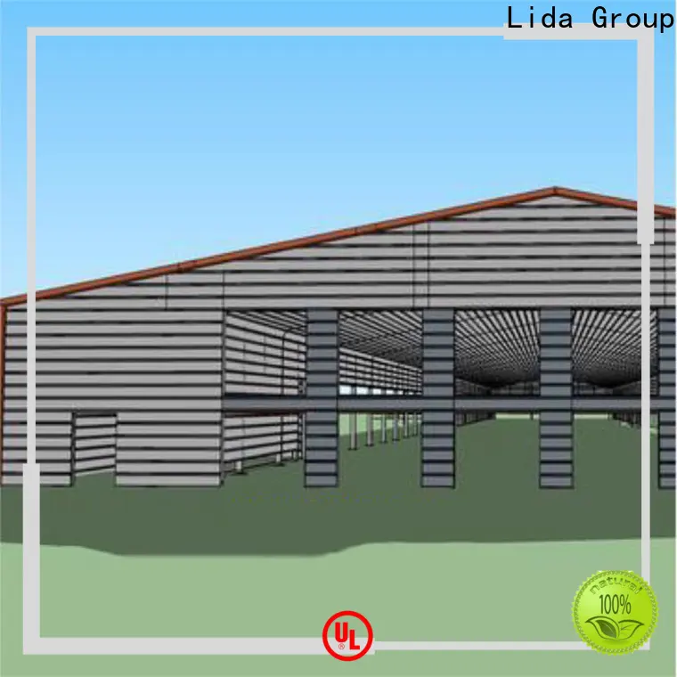 Top cheap steel buildings shipped to business for green house 1