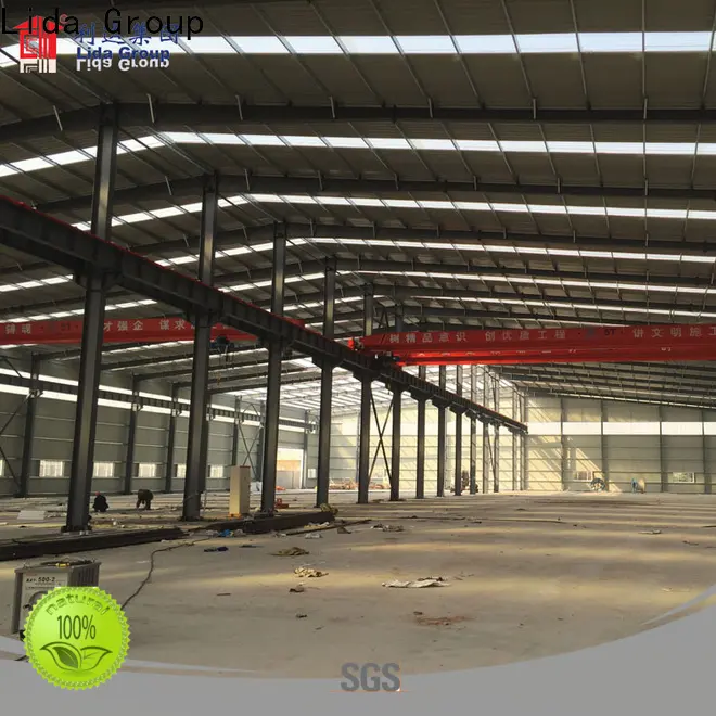 Lida Group Best metal agricultural buildings shipped to business for green house 1
