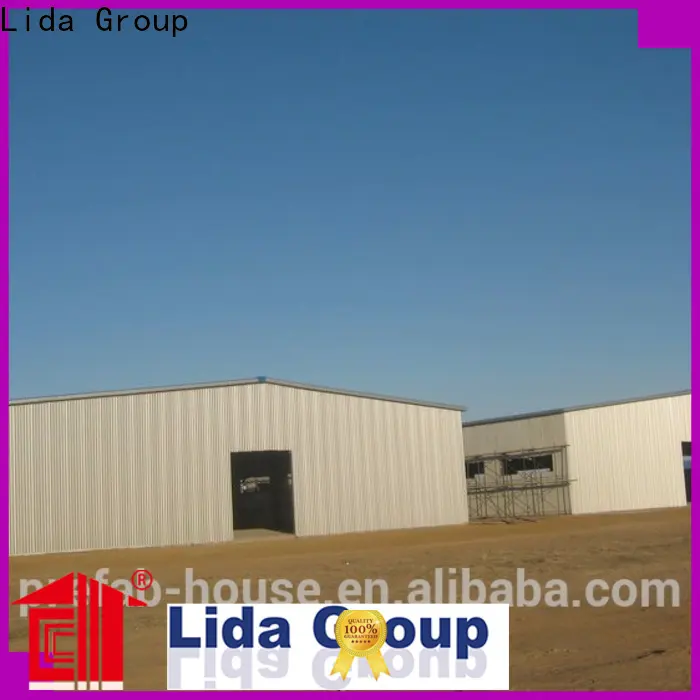 Lida Group Latest metal frame house construction shipped to business for poultry farm 1