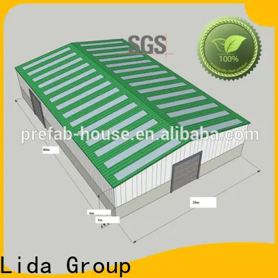 Lida Group steel frame residential homes bulk buy for workshop 1