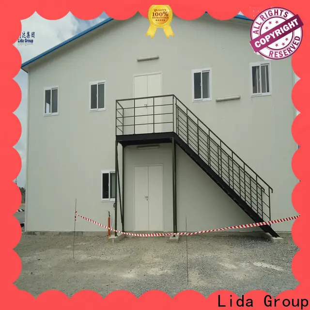 Lida Group Custom modern style modular homes manufacturers for site office 1