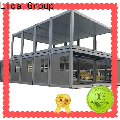 Lida Group Latest modular house design shipped to business for Movable Shop 1