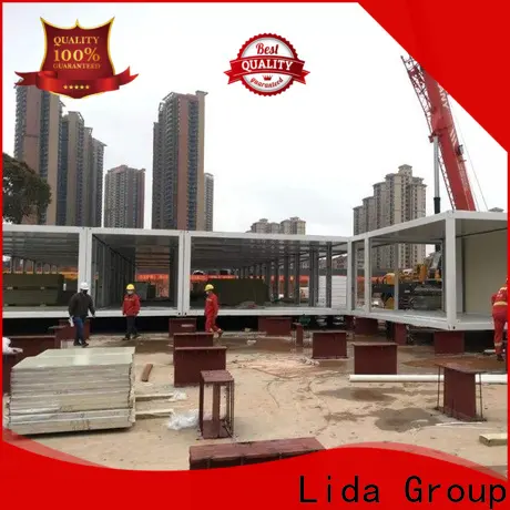Lida مجموعة المنازل الجاهزة البسيطة توريد متجر منقول 1