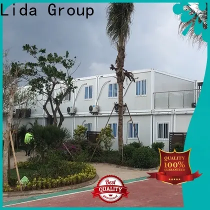 Lida Group cargo container construction shipped to business used as kitchen, shower room 1