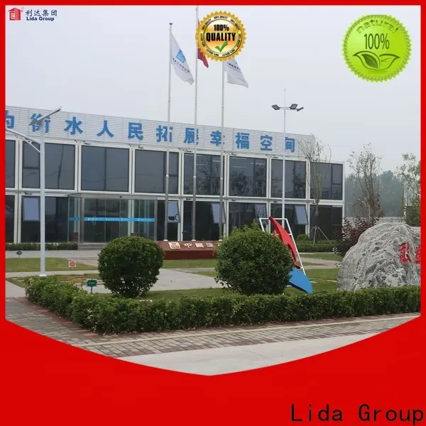 Lida Group cargo container construction shipped to business used as kitchen, shower room1 1