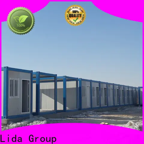 New homes made out of metal containers shipped to business used as office, meeting room, dormitory, shop 1