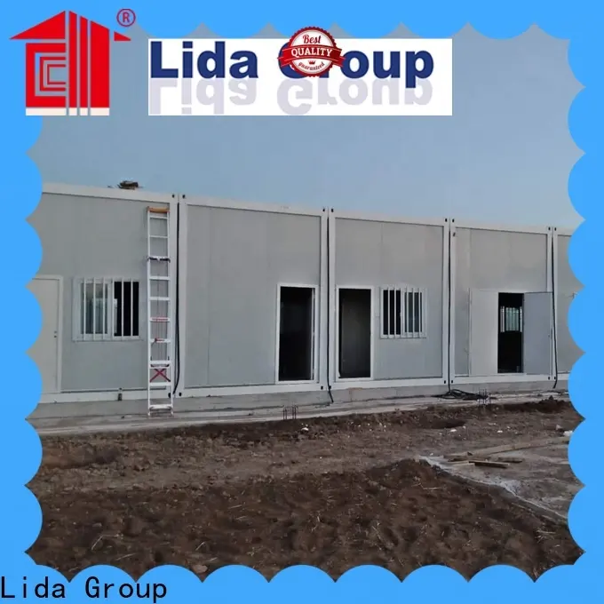 Lida Group Wholesale shipping container townhouse shipped to business used as kitchen, shower room 1