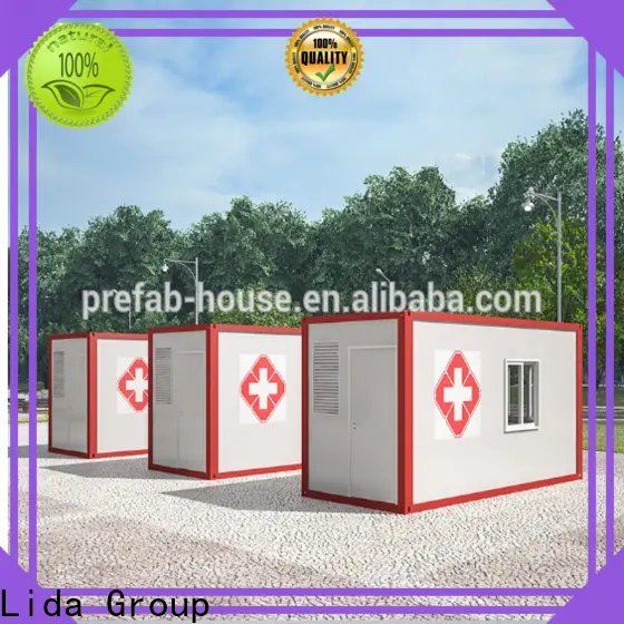 Lida Group building a shipping container cabin manufacturers used as kitchen, shower room 1