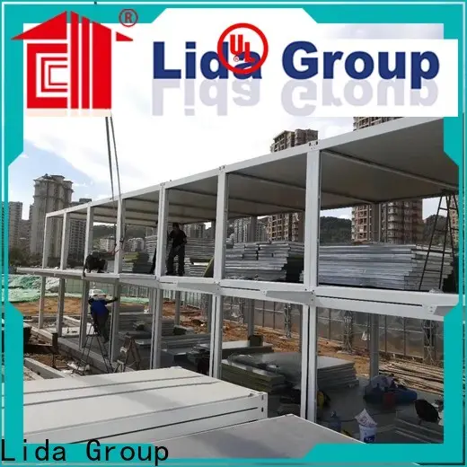 Lida Group overseas shipping containers for sale shipped to business used as booth, toilet, storage room 1