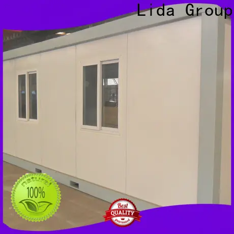 Lida Group Custom cargo container buildings shipped to business used as office, meeting room, dormitory, shop 1