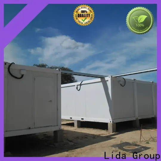 Lida Group buildings made from shipping containers manufacturers used as office, meeting room, dormitory, shop 1