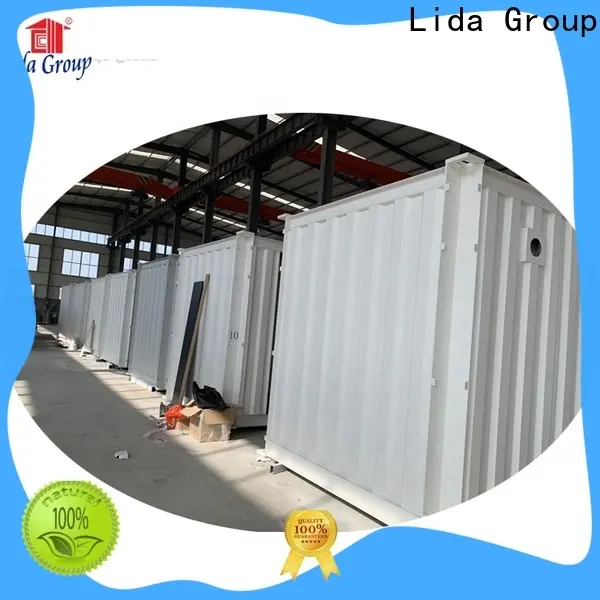 Lida Group New 20ft shipping container for sale company used as booth, toilet, storage room 1