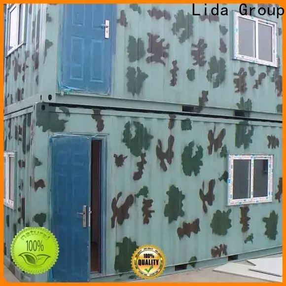 Lida Group Latest 4 container house Suppliers used as office, meeting room, dormitory, shop 1
