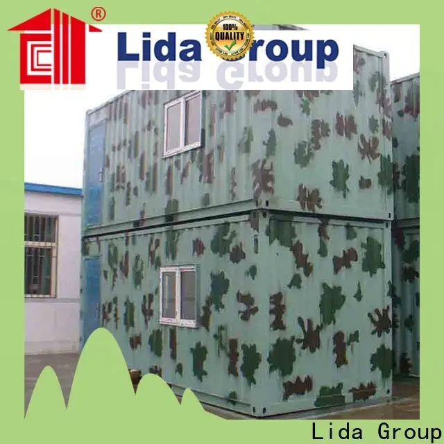 Wholesale steel crate homes bulk buy used as kitchen, shower room 1