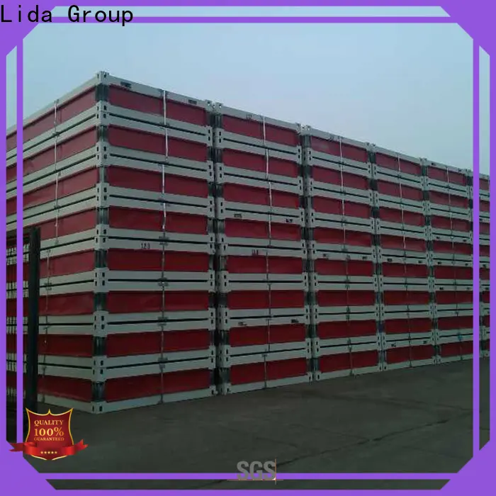 Top metal shipping crate Supply used as kitchen, shower room 1