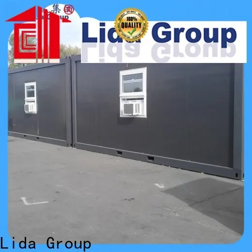 Lida Group using shipping containers to build homes manufacturers used as office, meeting room, dormitory, shop 1