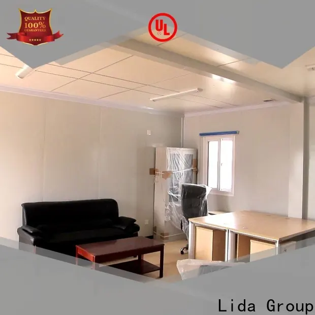 Lida Group recycled container housing company used as office, meeting room, dormitory, shop 1