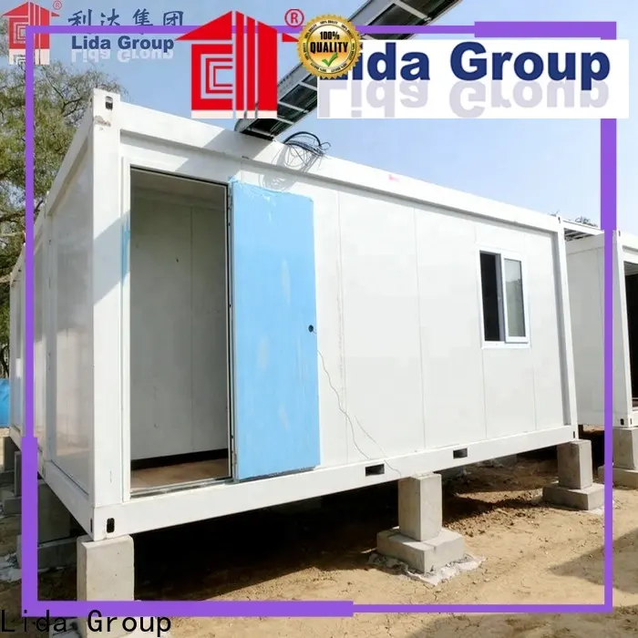 Lida Group freight container homes for sale shipped to business used as kitchen, shower room1 1