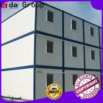 New steel crate homes factory used as kitchen, shower room 1