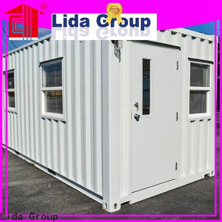 Lida المجموعة منازل حاويات ضخمة عالية الجودة يتم شحنها إلى الشركات وتستخدم كمطبخ وغرفة للاستحمام 1