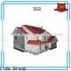 Latest light steel house china shipped to business used as private villas 1