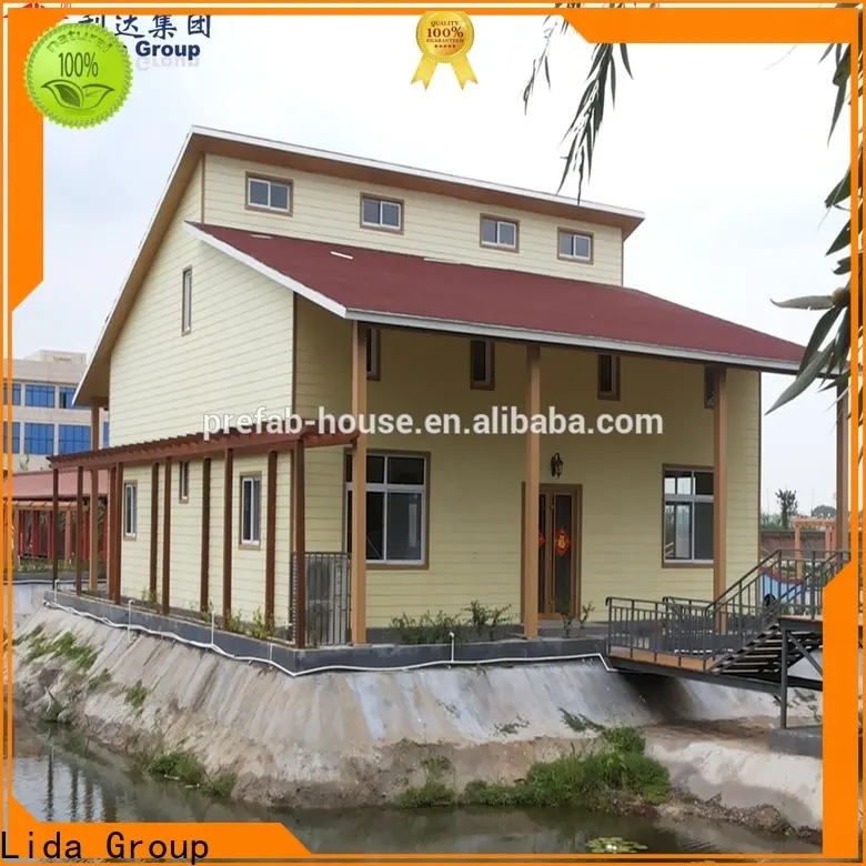 Lida Group New prefabricated steel house Supply used as scenic areas 1