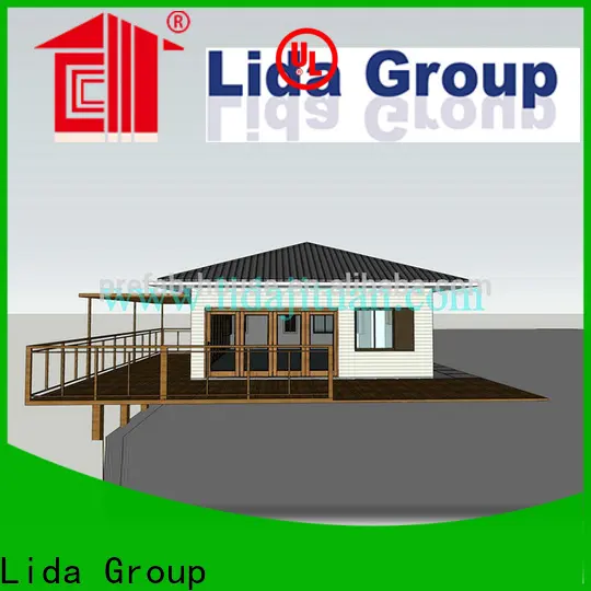 Lida Group High-quality light steel villa china manufacturers used as tourist villas 1