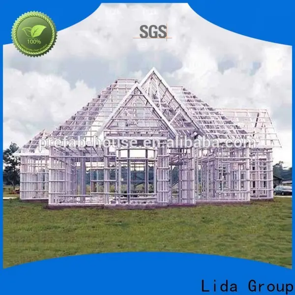 Lida Group prefab villa Supply used as camp dormitories 1