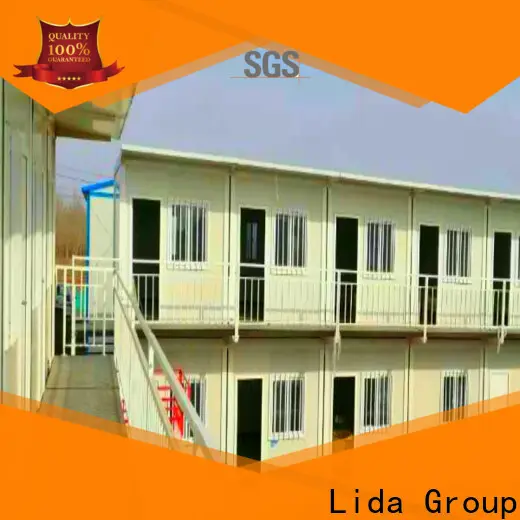 Lida Group cargo shipping container house for business used as kitchen, shower room 1
