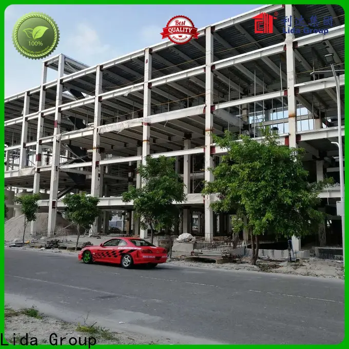 Latest steel workshop building manufacturers used as showroom building 1