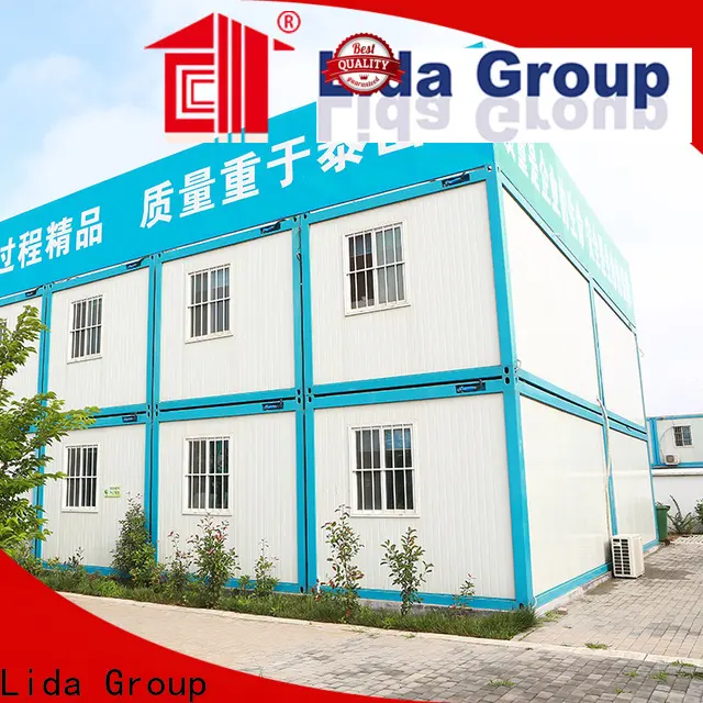 Lida Group contemporary prefabricated homes for business for Movable Shop 1