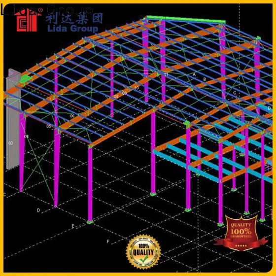 Lida Group Custom steel structure roof construction bulk buy for green house 1