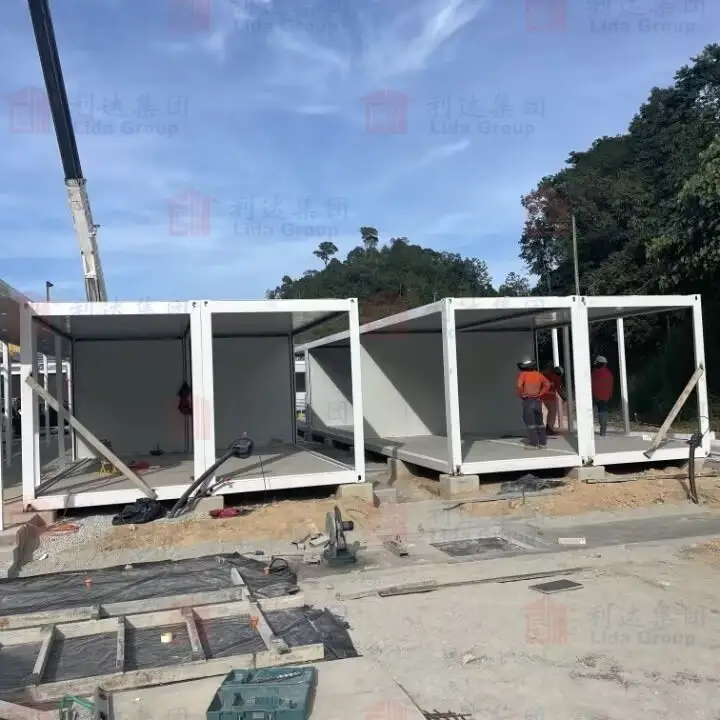 2025 Sistemas de casas de contenedores pre -diseñados - Edificios de campamento para minería & Sectores de gas/petróleo 1