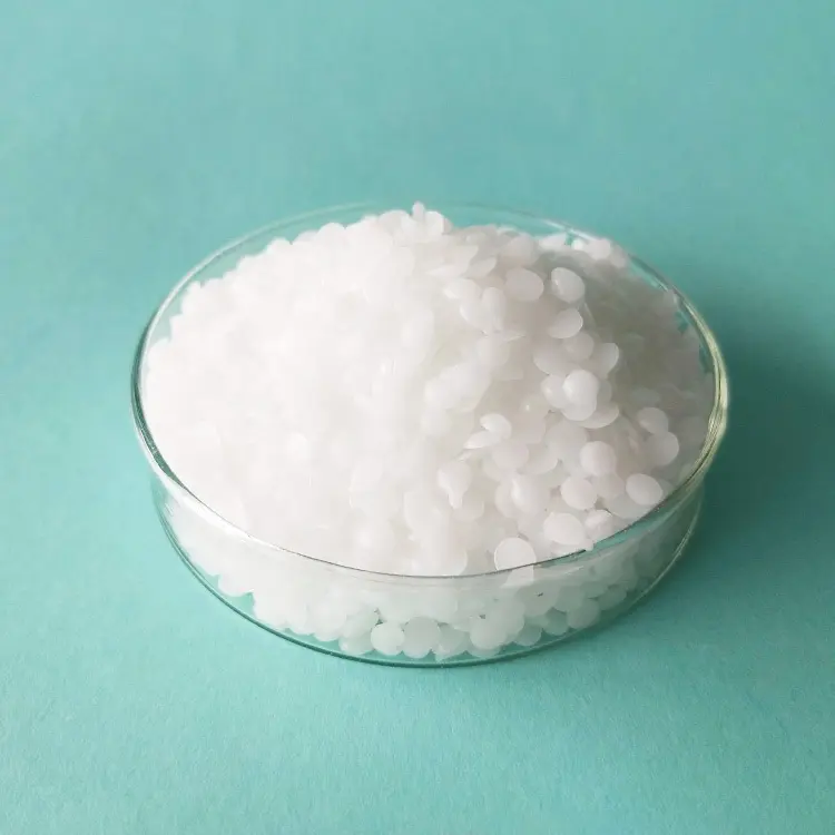 Bulk white granule pe wax price for wax emulsions 5