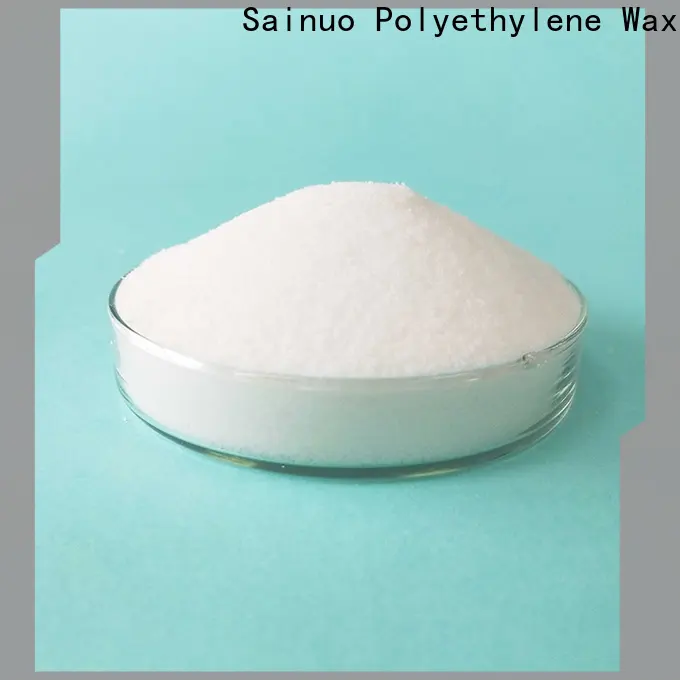 Sainuo Top polyethylene wax manufacture company for stabilizer 1