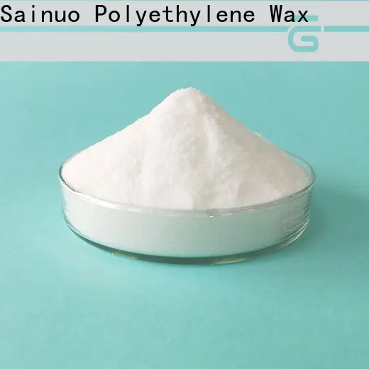 Sainuo Latest white granule pe wax for business for PVC products 1