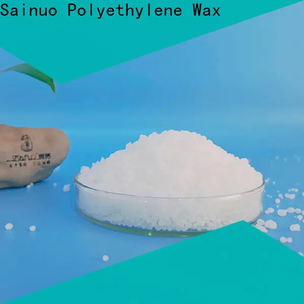 Sainuo Latest oxidized pe wax manufacturers factory for plastic processing 1