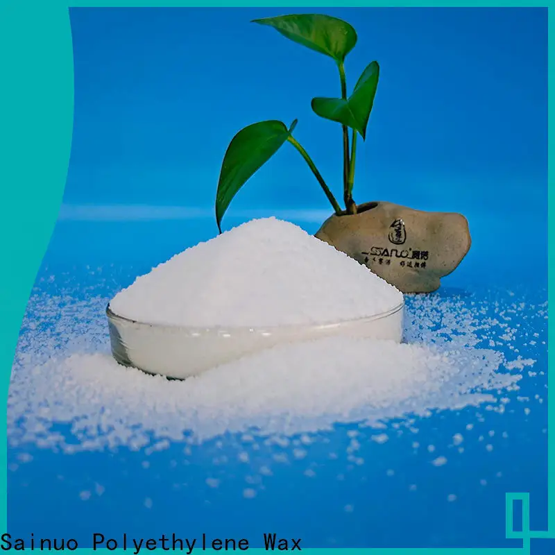 Sainuo polyethylene wax manufacturer company for improve the appearance of finished products 1