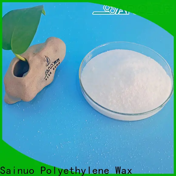 Sainuo polyethylene wax for powder coaing manufacturer for hot melt adhesive 1
