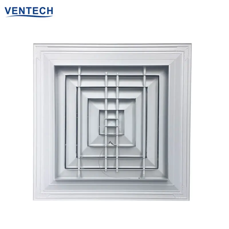 Ventech cheap square air diffuser directly sale for long corridors 6
