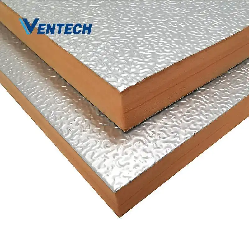 Phenolic foam pre-insulated duct panel 20mm UL 181 for HVAC system 1