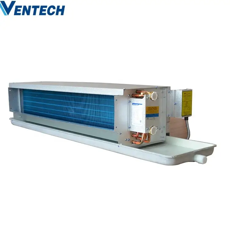 Ventech Factory Price Fan Coil Unit HVAC System FCU 4 pipe with air return box 1