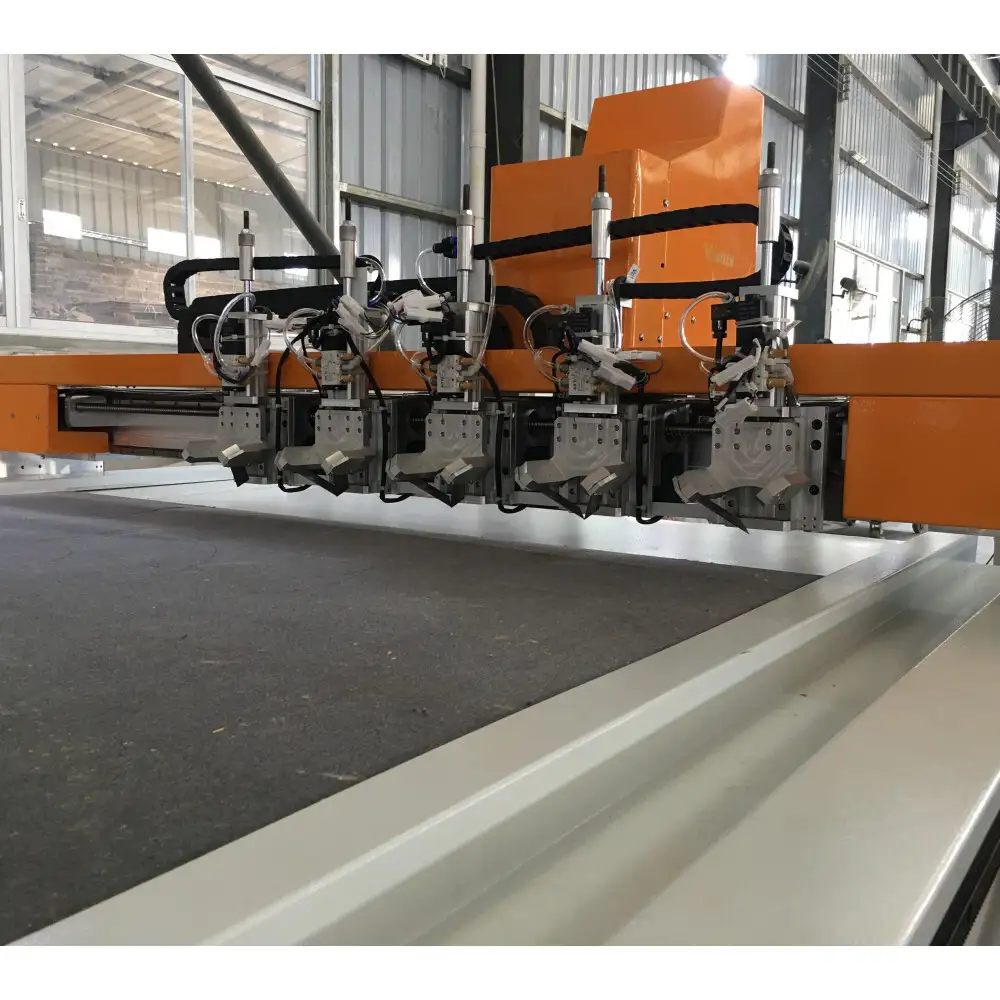 phenol foam pre insulated duct cutting machine 1
